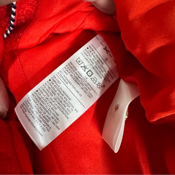 Janie and Jack Red Blazer Jacket Gold Buttons Girls Toddler Size 5 - Picture 5 of 5